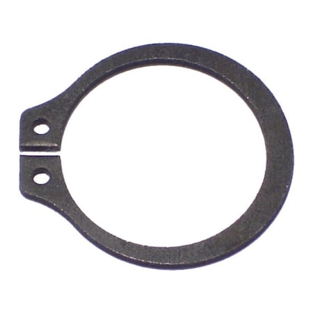 Midwest Fastener External Retaining Ring, Steel Black Phosphate Finish, 3/4 in Shaft Dia, 20 PK 61088